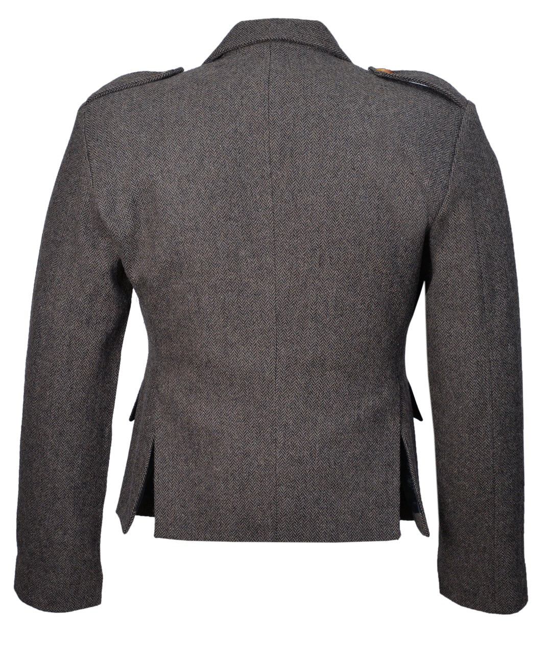 Scottish Brown Tweed Argyle Kilt Jacket With Waistcoat/Vest - Sizes 36"- 54"