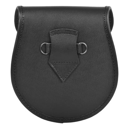 Premium Leather Sporran for Men - Ideal Kilt Accessories for Men, Scottish Kilt Sporran with Chain Belt Art # 9