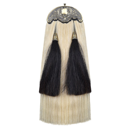 Premium Leather Sporran for Men - Ideal Kilt Accessories for Men, Scottish Kilt Sporran with Chain Belt Art # 11