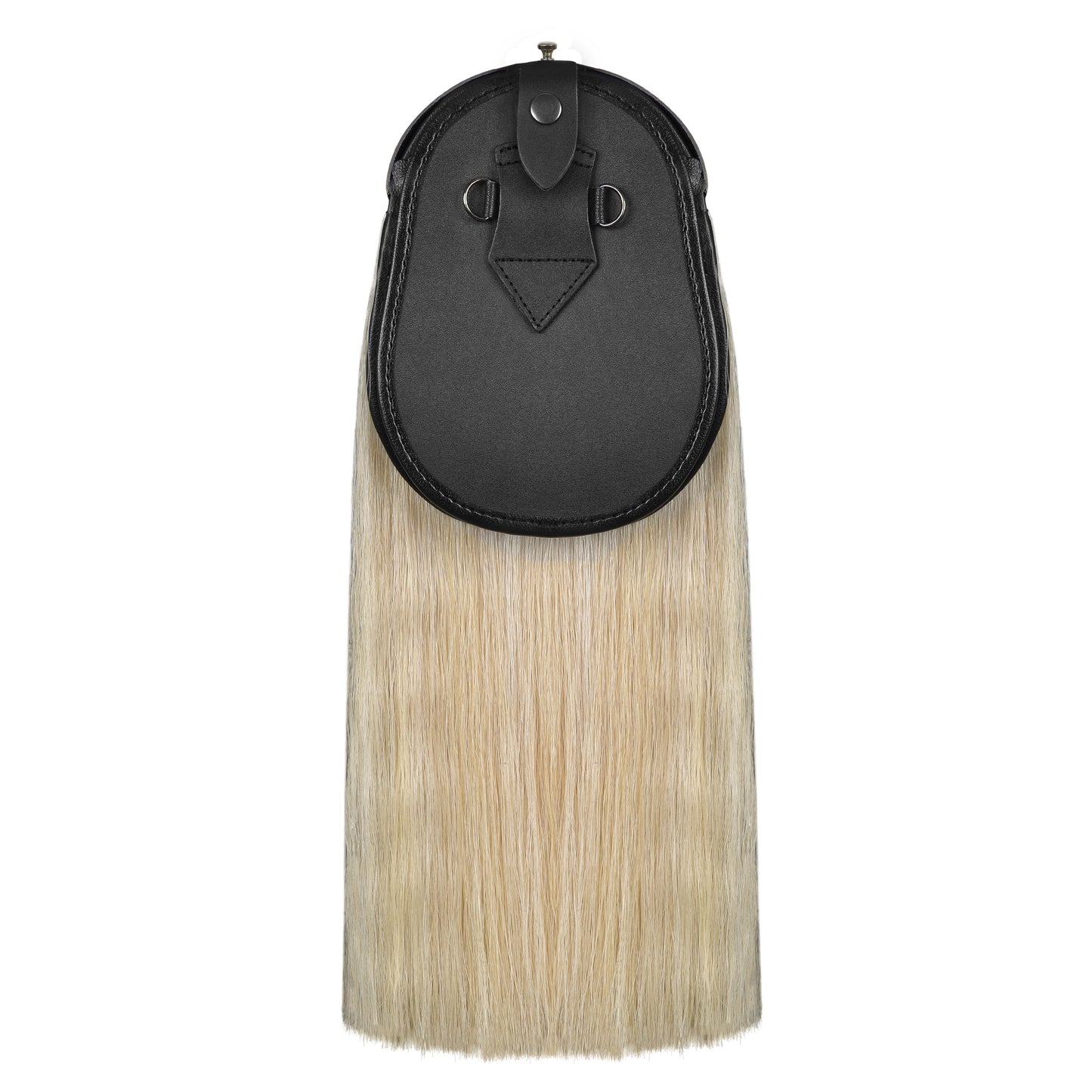 Premium Leather Sporran for Men - Ideal Kilt Accessories for Men, Scottish Kilt Sporran with Chain Belt Art # 11