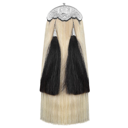 Premium Leather Sporran for Men - Ideal Kilt Accessories for Men, Scottish Kilt Sporran with Chain Belt Art # 12